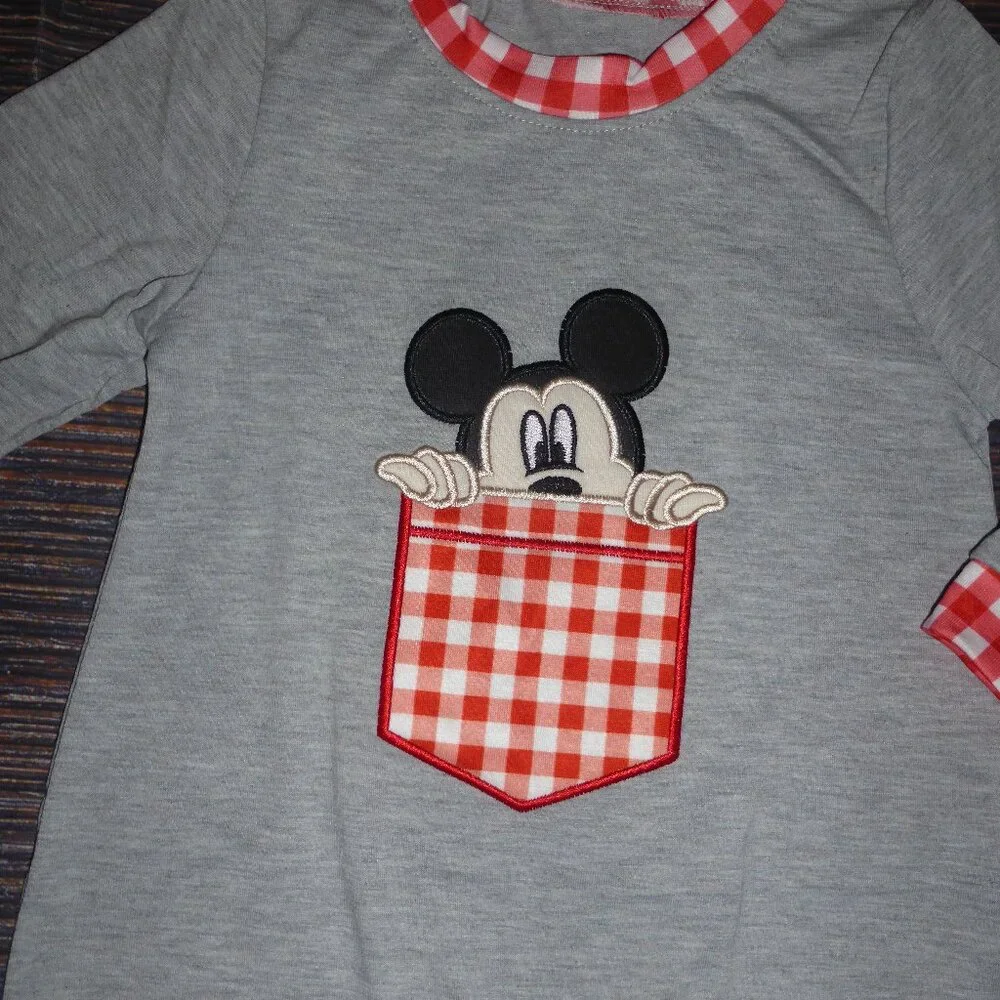 Mickey Mouse Baby Boys Boutique Romper Jumpsuit